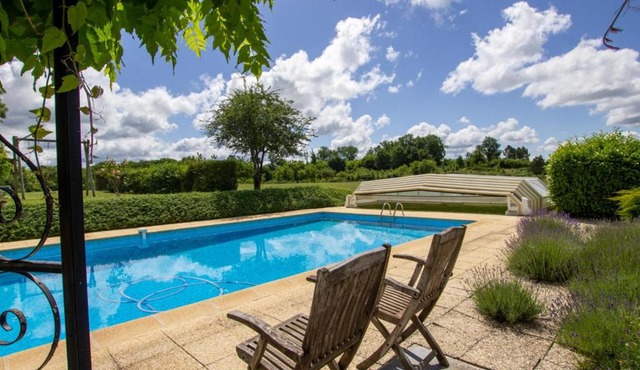 Maison campagnarde avec piscine et cheminée, Périgord Noir - FR-1-616-395