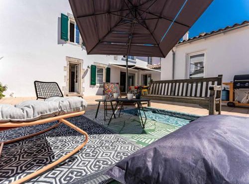 Maison Carmina Ile de Ré proche port, jardin, garage - FR-1-835-10