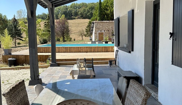 Maison de Campagne Avec Piscine Privée, Cadre Magnifique en Pleine Nature