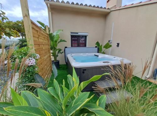 Maison individuelle plain pied avec Spa en option PENSEZ A VALIDER VOTRE RESERVATION DANS LES 24H APRES VOTRE DEMANDE DE RESERVATION