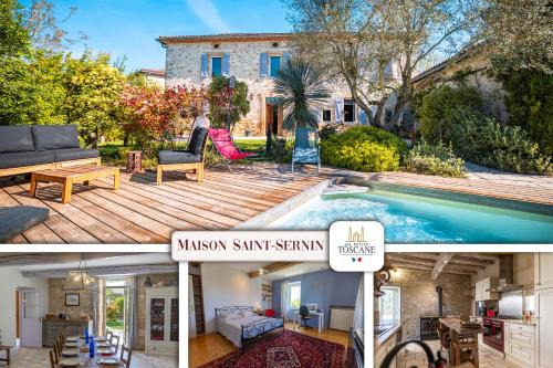 Maison Saint-Sernin Piscine Jardin et Climatisation à 15 min d'Albi