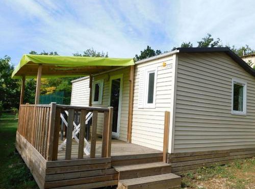 Mobil-home avec clim, animaux acceptés - 5 pers. - API-1-52-2862