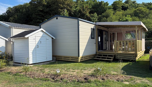 Mobil Home 4/6 places in camping les Mielles* 250m from the beach