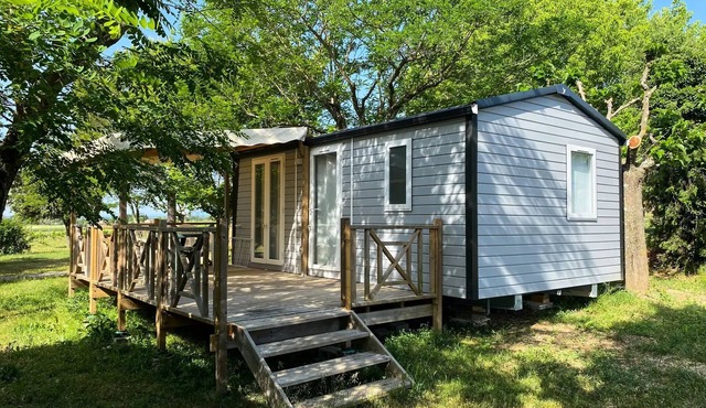 Mobile home - 2 bedrooms with air conditioning Nesasio 4 to 5 persons - 4 pers. included in the price