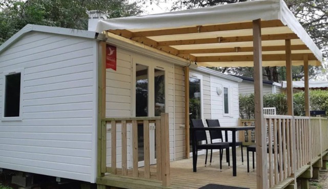 Mobile home 4 pers. with terrace & grill