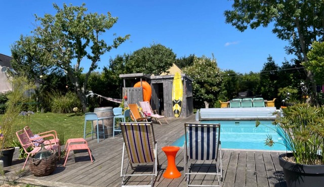 "P'ty Penty," a small Breton cottage