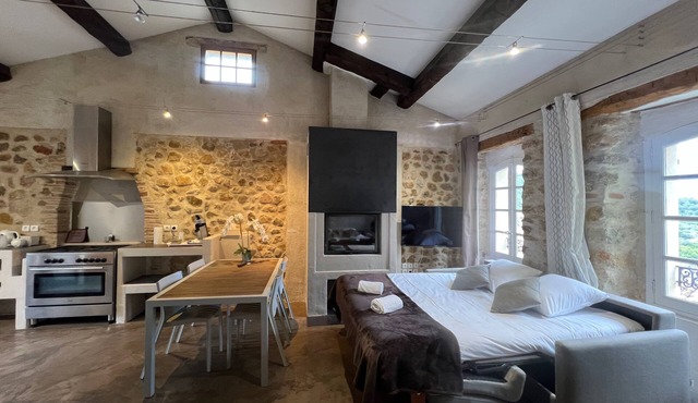 Papillon - Large 90m² apartment in the magnificent village of Seillans