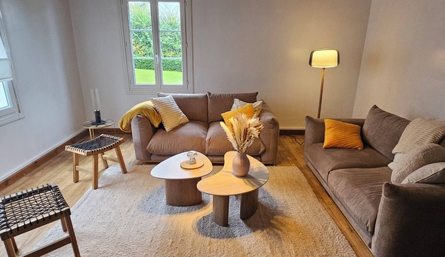 Pleasant, bright renovated house near the sea in Trebeurden.