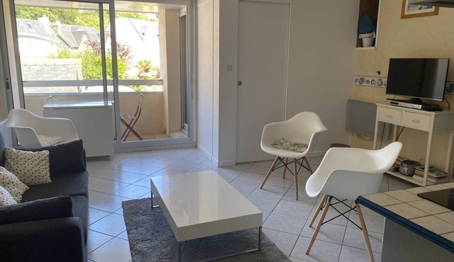 Pleasant T1bis apartment in the center of Saint Cast for 2 people