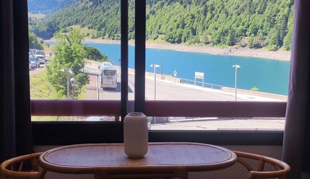 Renovated 4-person studio with lake view Artouste Fabrège