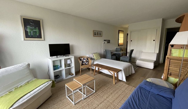 Seignosse Océan, spacious and bright studio, walking distance to the beach, ideal for 2 people