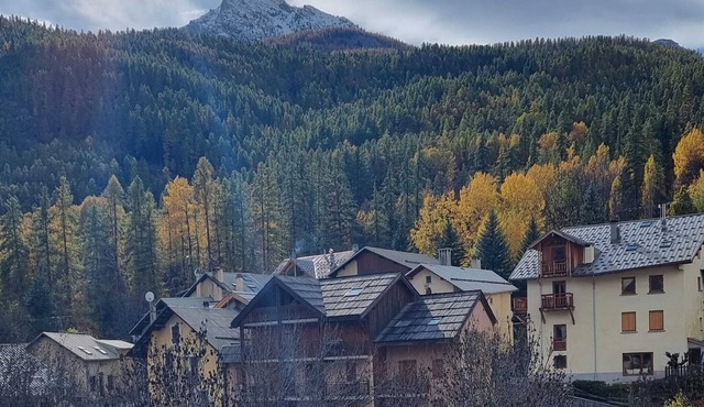 SERRE CHEVALIER-CHANTEMERLE, COMFORTABLE SMALL 2 PIECES AT THE FOOT OF TRACKS