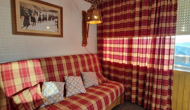 SKI studio at 7LAUX PRAPOUTEL 5persons