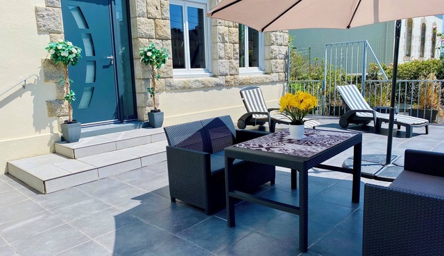 Spacieux Appartement Terrasse en Plein Centre de Quimperlé