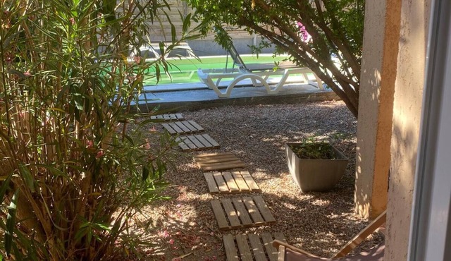 Spacious villa with private pool 150m from the beach – Calvi center