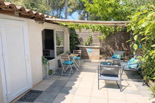 Studio avec Jardin privé au calme Proche Cassis & Marseille