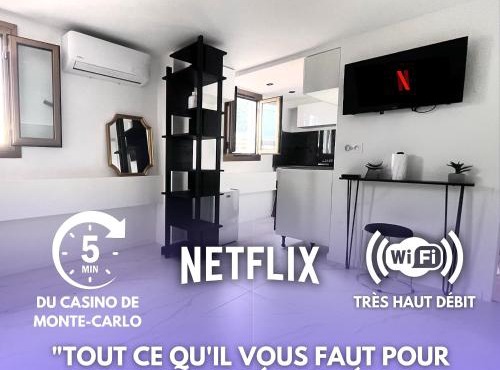 Studio confort Business 20m2 - 2 min a pied de Monaco