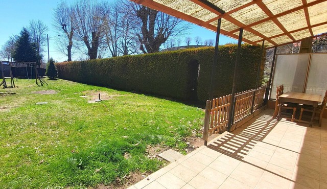 Studio for 4 people with private garden
