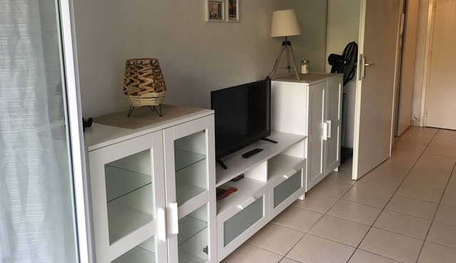 Studio Jardin Terrasse Piscine Parking Tennis Wifi