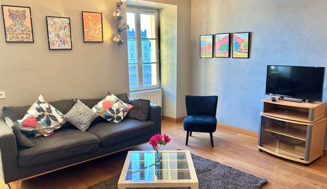 T3 Duplex 60m² ~ 2 bedrooms ~ Mayenne view