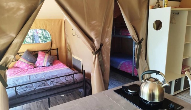 Tent Lodge Cassis 4 people.