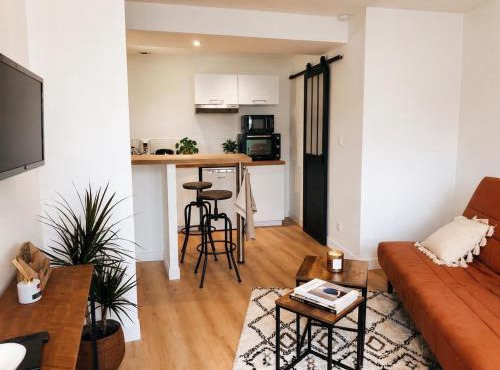 TERRA Studio cosy et calme proche du centre avec parking TV et Wifi