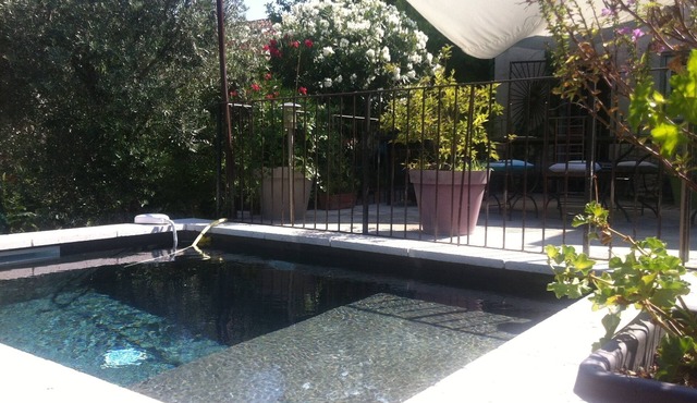 The house patio of Velleron
