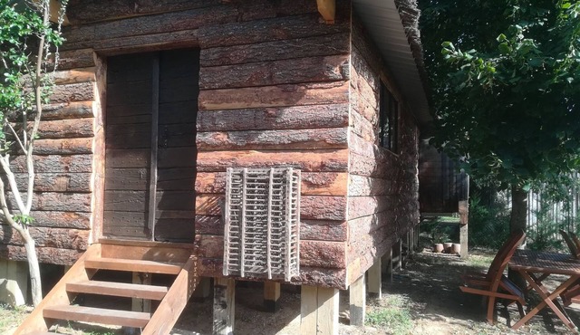 the trapper's cabin