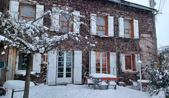The volcano house