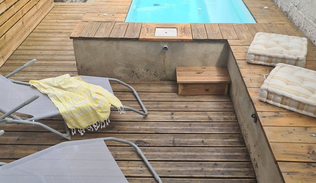 Traditional village house with plunge pool