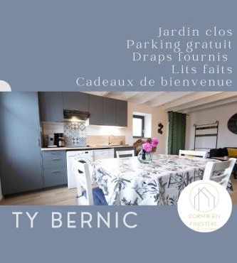 TY BERNIC maison en Pierre, lumineuse, 2 à 4 pers à Riec Sur Belon