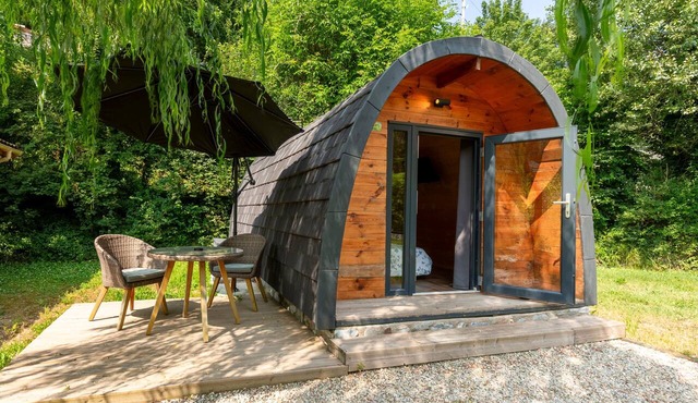 Unusual accommodation: pod, 2 persons