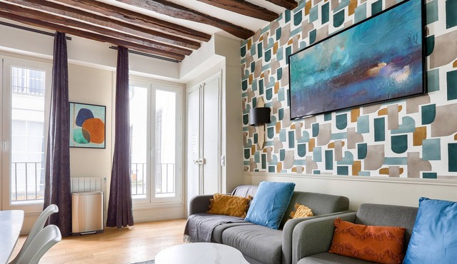 Urban Flat 70 - Authentic 3BDR Parisian Flat