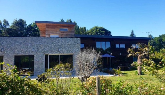 Villa de 9 chambres avec piscine interieure jacuzzi et jardin clos a Saint Medard sur Ille