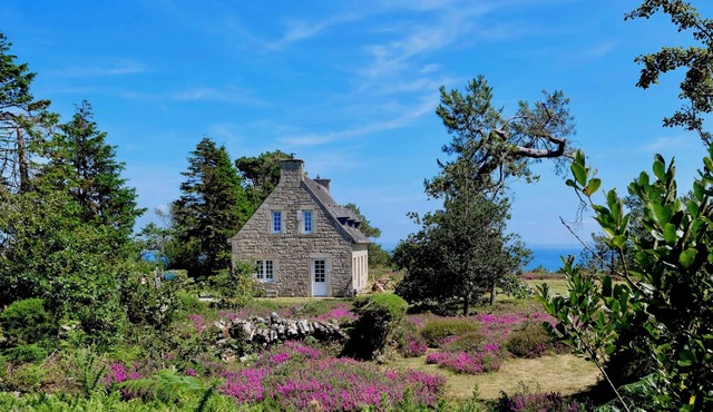 Villa ile vierge-Crozon Nature, sea, listed site