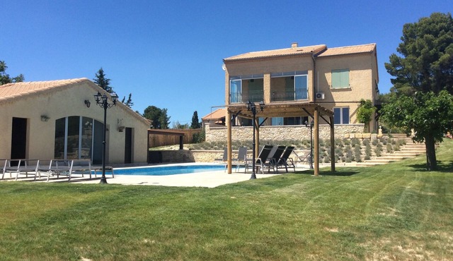 VILLA PRIVATE POOL-AIR-CONDITIONING COTE ISLE S/SORGUE PETS WELCOME