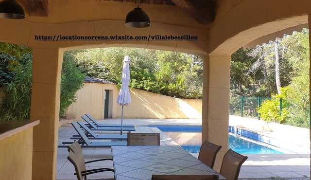 Villa with pool in Correns - ideal for vacations with family or friends