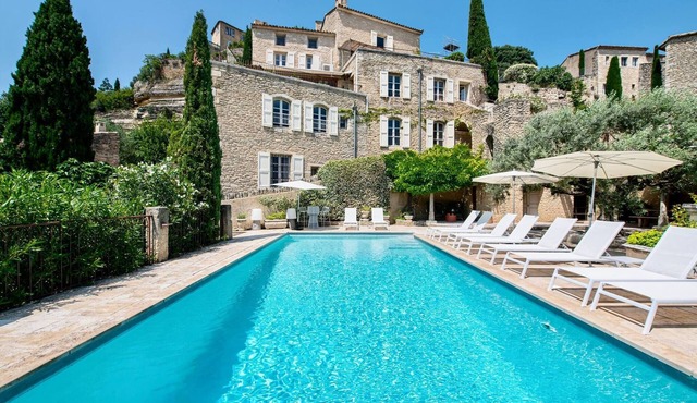 Vue D'exception À Gordes