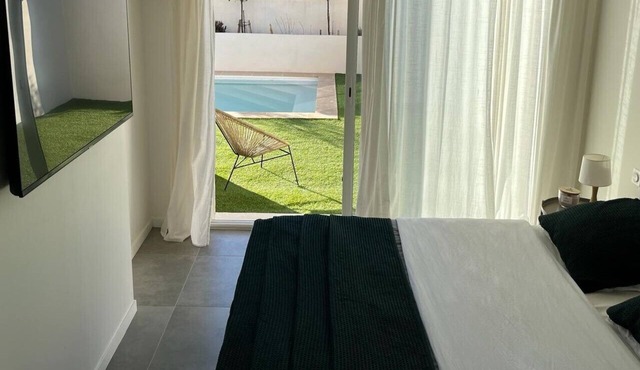 Welcome to our charming suite with its own private pool!